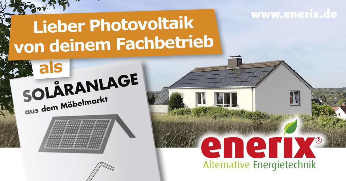 Photovoltaik Möbelmarkt